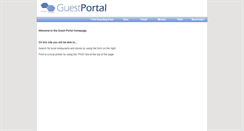 Desktop Screenshot of guestportal.com
